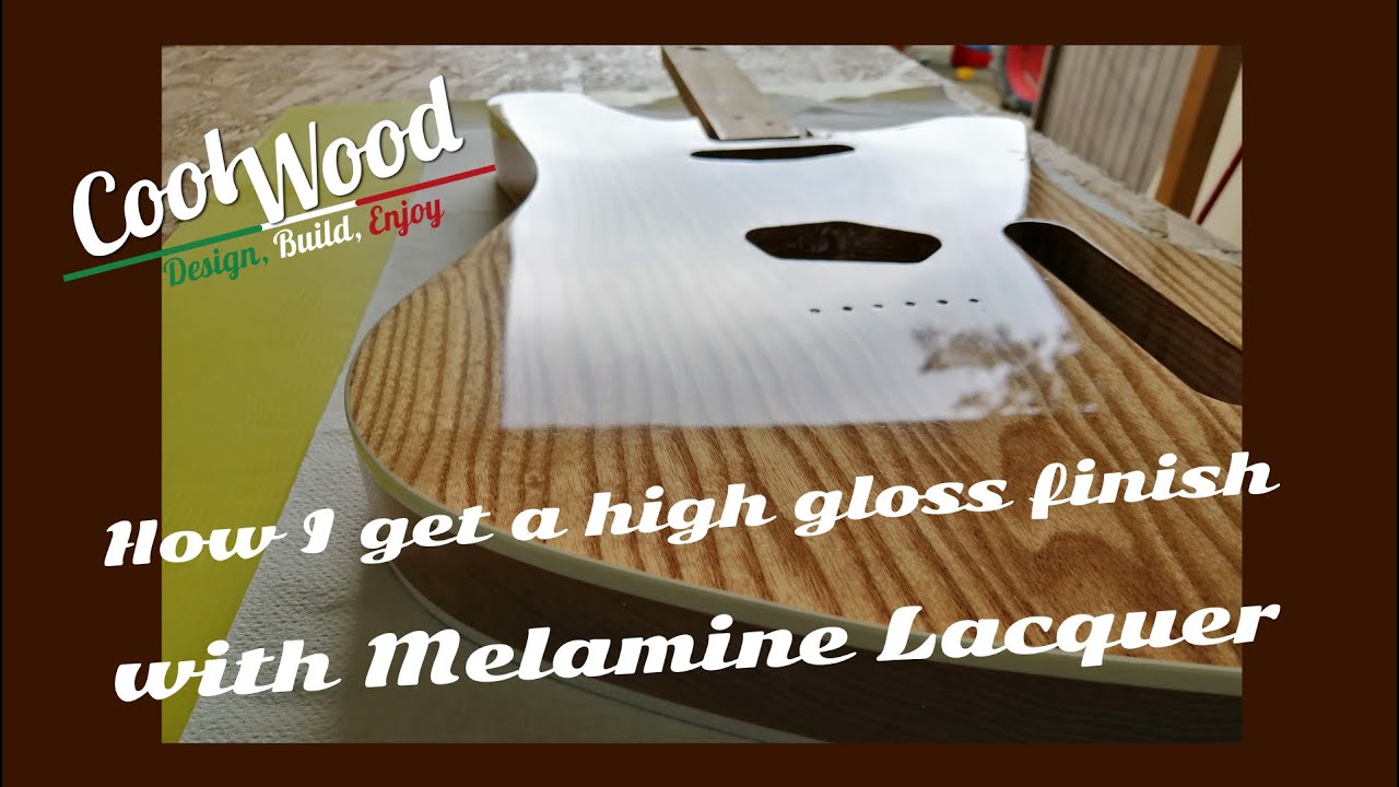 Get a high gloss guitar finish at home...