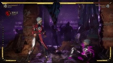 MK11 Frost-byte double bomb corner combo