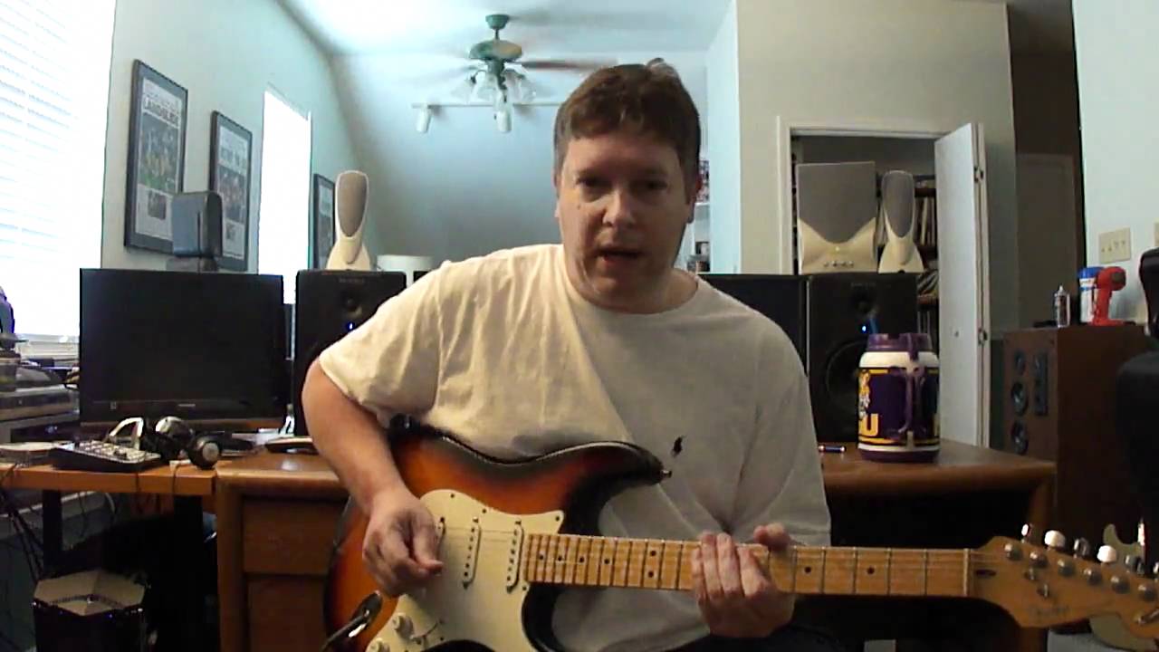 Jimmy Granier Lesson 2 - A minor arpeggio lick