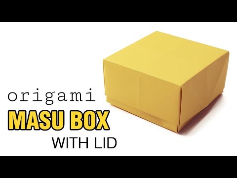 Easy Origami Masu