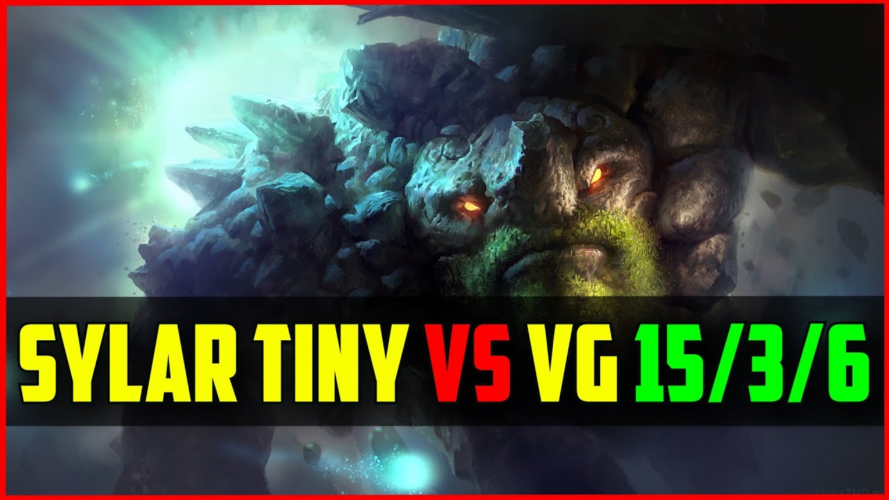 LGD.Sylar Tiny vs VG @ Starladder Dota 2 gameplay