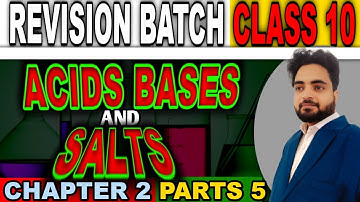 Acids bases and salts | Part 5 | Class 10 Science |  #class10science #class10chapter2 #cbse