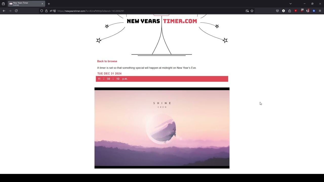 Shine - Creo on New Year