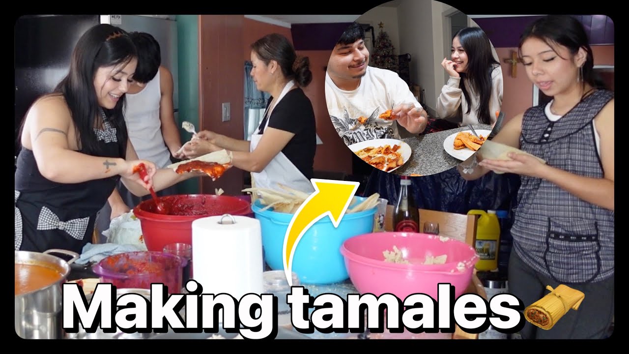 Один день из моей жизни // Готовлю тамалес с семьей🫔