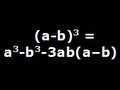 a minus b cube - algebraic expression | CBSE algebraic expression