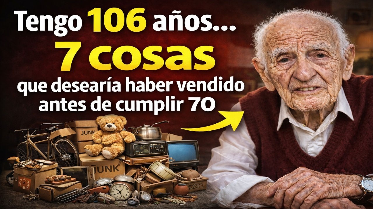 Tengo 106 años… 7 cosas que desearía haber vendido antes de cumplir 70