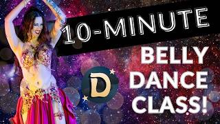 10-Minute Belly Dance Class with Morgan Fay!