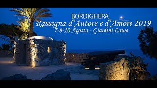rassegna d'Autore e d'Amore 2019 Bordighera - clip