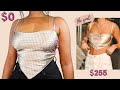 I Made A $255 Bandana Top | DIY Mirror Palais Bandana Top