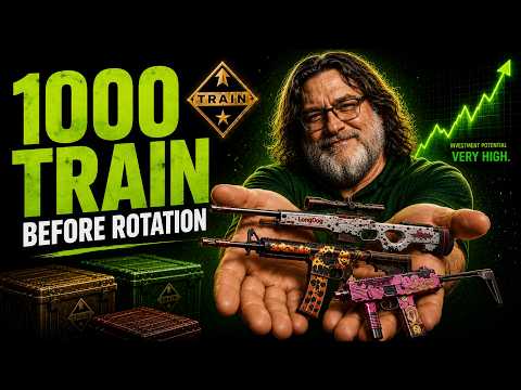 MY 1000 SKINS Train Collection… Before Rotation