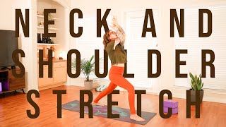 Yoga for Neck, Shoulder, and Upper Back Pain Relief - 20 min FULL BODY STRETCH