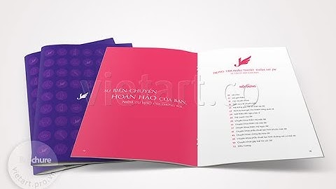 Thiết kế in ấn Brochure Đẹp hiệu quả