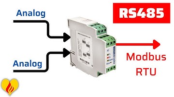 Cách chuyển đổi tín hiệu analog sang RS485 | Modbus RTU đơn giản