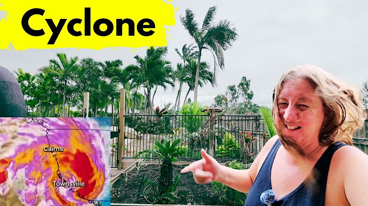 Cyclone Garden Tour! Cyclone Coming! Before & After Garden Tour