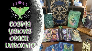 Cosma Visions Oracle Deck unboxing