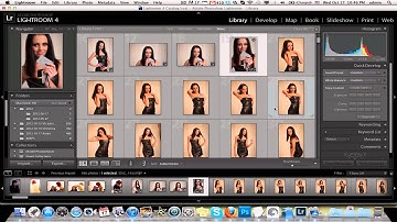 Lightroom 4 apply settings to multiple photos