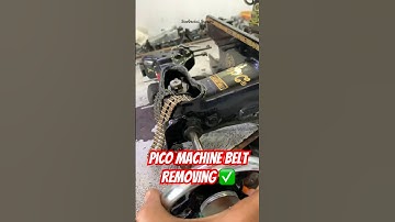 Pico Machine Belt Removing✅ #sewingmachine #ytshorts #crafttok #picomachine #viralshorts #DIY usha