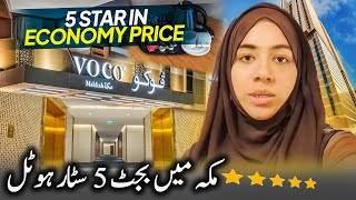 VOCO Hotel in MAKKAH 🕋 | ROOM TOUR | 5 star Hotel in Economy Range with Luxuries | Shuttle Service