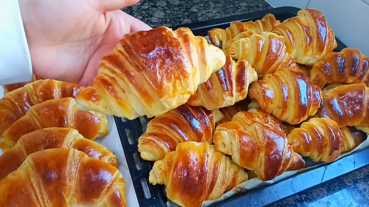 ممنوع شراء كرواسون حضريه حتى لأخيرلحظة ساهل وسريع بدون عجين مورق ناجح من أول مرة بمذاق لا يقاوم👌