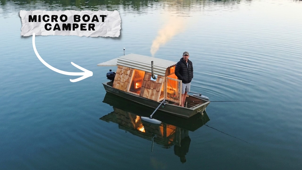 I Built My Dream Boat | 12ft Jon Boat Cabin