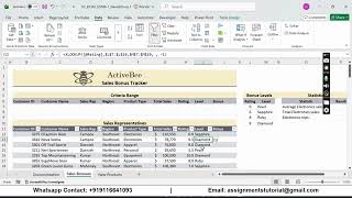 Details Shelly Cashman Excel 365 | Module 6: End of Module Project 1 ActiveBee Guide