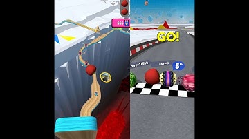 GOING BALLS‏ - ACTION BALLS-SPEEDRUN GAMEPLAY, Funny Fails and Impossible tricks