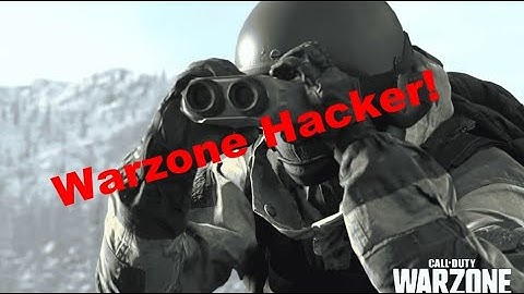 We Ran Into a Warzone HACKER!