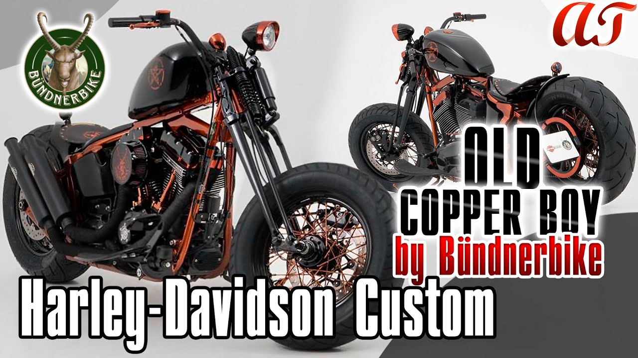 Harley-Davidson Softail SLIM S Custom by Bündnerbike: OLD COPPER BOY ...