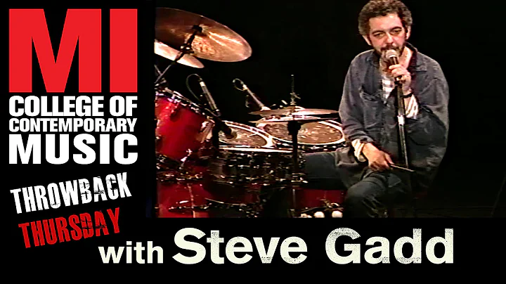 Steve Gadd Throwback Thursday From the MI Vault