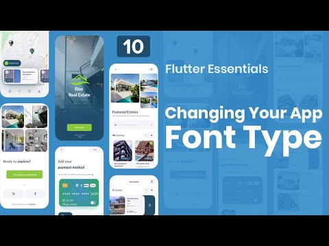 Flutter Essentials 10. Mengubah Jenis Font