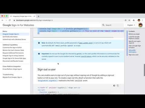 Google Sign In for your Google App Engine application (Python 3)