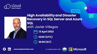 High Availability and Disaster Recovery in SQL Server and Azure SQL