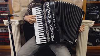 3707 - Black Universal Piano Accordion LMMH 41 120 $2999