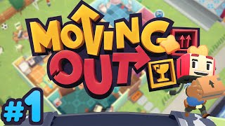Moving Out - #1 - THROW IT IN THE TRUCK!! (Co-op Gameplay) screenshot 2