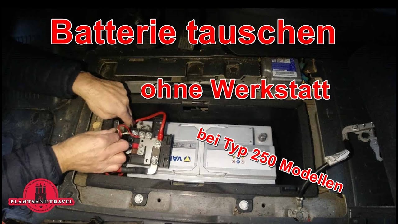 Fiat Ducato Batterie tauschen oder aufladen 