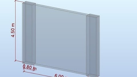 Desgin concrete wall by ROBOT  with out sound