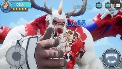 Age Of Apes Ads Review All Levels Part 26:Giant ape devours power