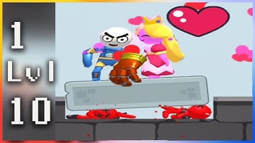 Rocket Punch - Gameplay Walkthrough - Acts 1 All Levels 1-10 ( PRINCESS Mode )