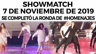 Showmatch - 11/07/19 Program - #Tributes round completed