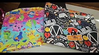 Brittany is live Sewing a few Tuesday Totes with Retro Stitch Fabric Strikes