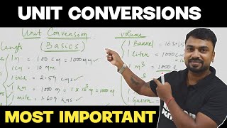 Most Important Unit Conversions Yard, Foot, Miles, Km, Gallon, Barrel, Tonne Hindi Measurement