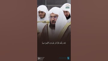 مقتطف من تلاوة معالي الشيخ أ.د.#عبدالرحمن_السديس من صلاة التراويح ⁧ليلة 4 رمضان 1446هـ