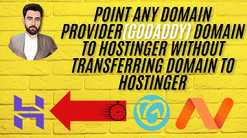 Point Any Domain Provider(Godaddy) domain to Hostinger