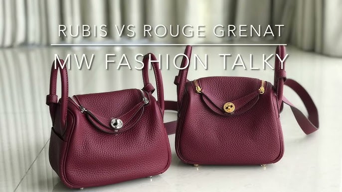 Rouge Grenat Hermes Constance 18 in Epsom with Palladium hardware