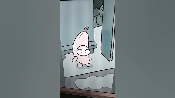 banana cat accident 24 fps #animation #bananacat #framebyframe