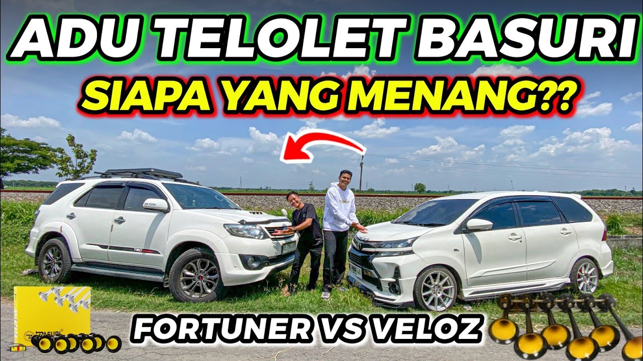 ADU BASURI FORTUNER VS VELOZ BASURI😱‼️- SIAPAKAH PEMENANGNYA??
