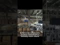 How Impressive Is a 100-Chute Return Sorting Machine? #sortingmachine #warehouse #automation