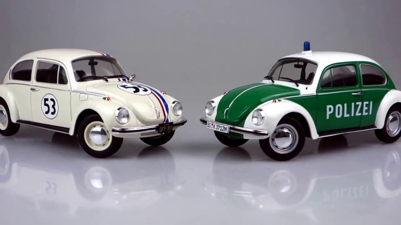 Volkswagen Beetle Racer 53 & Polizei (Solido 1:18) - YouTube