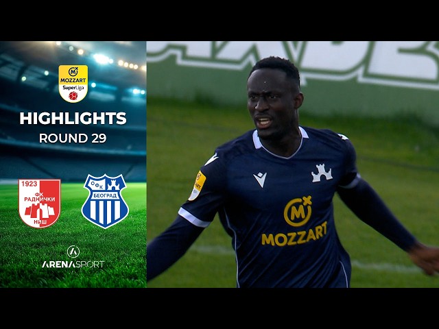 Radnički Niš - OFK Beograd 1:2 | MOZZART BET SUPERLIGA SRBIJE (29. kolo) | 03. april 2026.