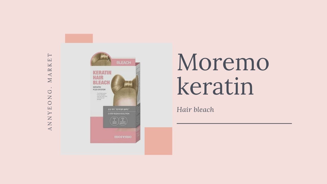 Moremo Keratin hair bleach Review YouTube